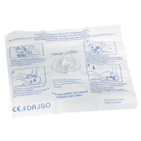 Dynamic Disposable Rescue Breather, Single Use Faceshield, Class 2 Action Paper