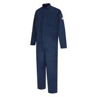 ISO 11611 Flame-Resistant Welding Coveralls, Size 48, Navy Blue Action Paper