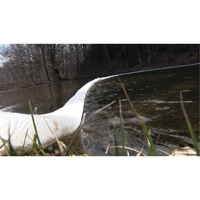 Balle SpillBoa, Huile seulement, 25' lo x 5" la, Absorption 28 gal., 4 /pqt Action Paper