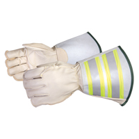 Endura&reg; Deluxe Lineman Gloves, Large, Horsehide Palm Action Paper