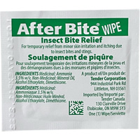 Tampons pour soulagement des piqûres d'insectes After Bite Action Paper