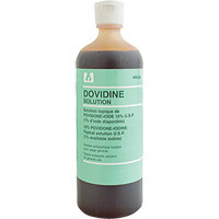 Proviodine Topical Treatment, Liquid, Antiseptic Action Paper