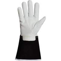 Endura&reg; 399GKGL5 Welding Gloves, Grain Goatskin, Size Medium Action Paper