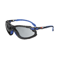 Ensemble de lunettes de s&eacute;curit&eacute; Solus, Lentille Fum&eacute;e, Antibu&eacute;e, R&eacute;pond ou surpasse la norme CSA Z94.3 Action Paper