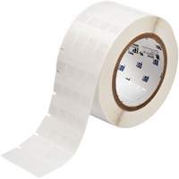 &eacute;tiquettes autoplastifiantes pour c&acirc;bles & fils de s&eacute;rie Core, Vinyle, 0,5" lo x 0,75" h, Transparent Action Paper
