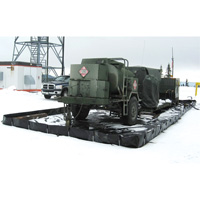 Insta-Berm L-Rod, 748 US gal. Capacity, 10' W x 10' L x 12" H, L-Bracket Action Paper