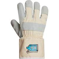 Endura&reg; Cut-Resistant Gloves, Small, Split Leather Palm Action Paper