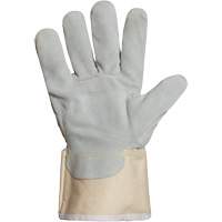 Endura&reg; Cut-Resistant Gloves, Small, Split Leather Palm Action Paper