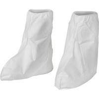 KleenGuard A40 Disposable Boot Covers, One Size, Microporous, White Action Paper