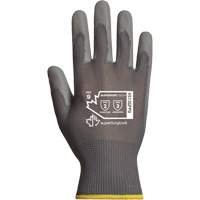 Superior Touch&reg; String Knit Gloves, 8, Polyurethane Coating, 13 Gauge, Polyester Shell Action Paper