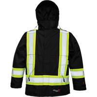 Journeyman Jacket, Polyester/Polyurethane, Black, Small Action Paper