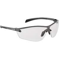 SILIUM+ Safety Glasses, Clear Lens, Anti-Fog/Anti-Scratch Action Paper