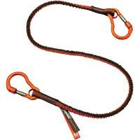Squids&reg; 3110F(x) Tool Lanyard, Bungee, Dual Carabiner Action Paper
