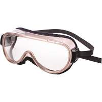 500 Series 503RC Safety Goggles, Clear Lens, Anti-Fog, Indirect Vent Action Paper