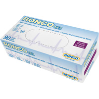 Disposable Gloves, 2X-Large, Nitrile, 4-mil, Powder-Free, Blue Action Paper