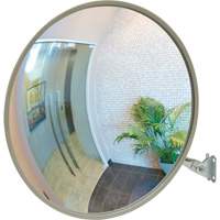 Convex Mirror with Telescopic Arm, Indoor/Outdoor, 12" Diameter Action Paper