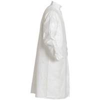 Lab Coat, Tyvek&reg; IsoClean&reg;, White, Small Action Paper