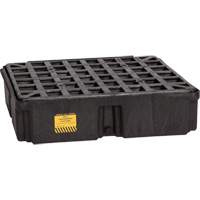 Modular Spill Platform, 15 US gal. Spill Capacity, 26" x 26.25" x 6.5" Action Paper