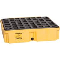 Modular Spill Platform, 15 US gal. Spill Capacity, 26" x 26.25" x 6.5" Action Paper