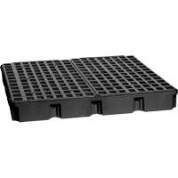 Modular Spill Platform, 60.5 US gal. Spill Capacity, 51.5" x 51.5" x 6.5" Action Paper