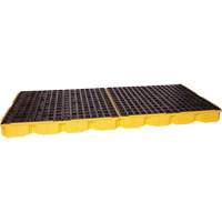 Modular Spill Platform, 121 US gal. Spill Capacity, 51.5" x 103" x 6.5" Action Paper