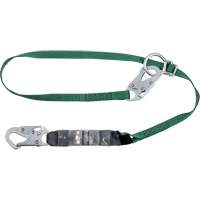 V-Series Lanyard, 4', Snap Hook Center, Snap Hook Leg Ends, Polyester Action Paper