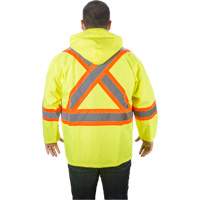 Imperm&eacute;able RZ1000, Polyester, Petit, Jaune lime haute visibilit&eacute; Action Paper