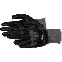 Dexterity&reg; Impact-Resistant Work Gloves, Small, Synthetic Palm, Knit Wrist Cuff Action Paper