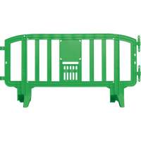 Movit Barricade, Interlocking, 78" L x 39" H, Green Action Paper