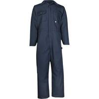 Twill Workwear Deluxe Coveralls, Men's, Navy Blue, Size 36 Action Paper