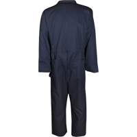 Twill Workwear Deluxe Coveralls, Men's, Navy Blue, Size 36 Action Paper