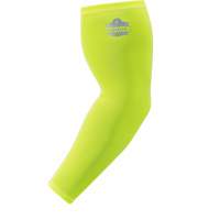 Chill-Its&reg; 6690 Cooling Arm Sleeves, 17", Polyester, Lime Action Paper