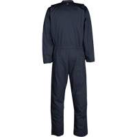Westex UltraSoft&reg; Unlined Work Coveralls, Size 36, Navy Blue, 8.7 cal/cm² Action Paper
