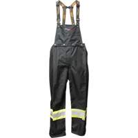 Journeyman FR Bib Pants, Small, Black Action Paper