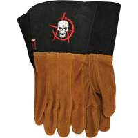 263AW What The Buck Welding Gloves, Split Deerskin, Size 7 Action Paper