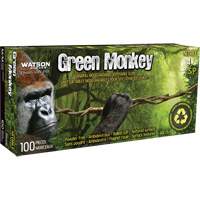 Gants 5559PF Green Monkey, Petit, Nitrile, 4 mils, Sans poudre, Vert Action Paper