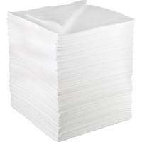 Petroleum Sorbent Pad, Oil Only, 19" x 17", 38.7 gal. Absorbancy Action Paper