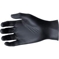 KeepKleen&reg; Metal-Detectable Gloves, Small, Nitrile, 4-mil, Powder-Free, Blue Action Paper