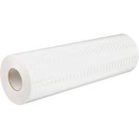 High Intensity Prismatic Grade Reflective Sheeting, 2" W x 150' L, 19 mils, White Action Paper