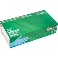 Puncture-Resistant Medical-Grade Disposable Gloves, Medium, Nitrile, 3.5-mil, Powder-Free, Blue, Class 2 Action Paper