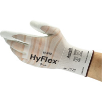 Hyflex&reg; 11-812 Gloves, 6, Foam Nitrile Coating, 18 Gauge, Nylon/Spandex Shell Action Paper