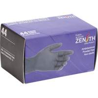 Vending Pack Disposable Gloves, 2X-Large, Nitrile, 5-mil, Powder-Free, Black Action Paper