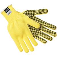 Cut Pro String Knit Gloves, Kevlar&reg;, Single Sided, 7 Gauge, Small Action Paper