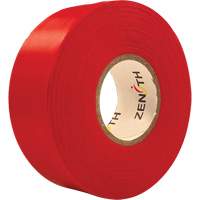 Ruban de signalisation, 1,1875" la x 164' lo, Rouge Action Paper