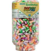 EcoStation SparkPlugs&reg; Earplug Refill, Bulk - Canister Action Paper