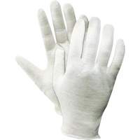 Magid&reg; TouchMaster Inspection Gloves, Cotton, Ladies/Medium Action Paper