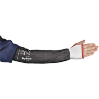 Manchon large r&eacute;sistant aux coupures HyFlex s&eacute;rie 11-281, Intercept, 22", ASTM ANSI niveau A4, Gris Action Paper