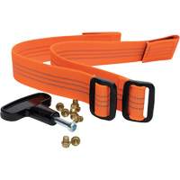 Crampons et sangles de rechange en laiton pour crampons &agrave; glace Midcleat Action Paper