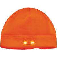 N-Ferno&reg; Skull Cap Beanie Hat with LED Lights, One Size, Black Action Paper
