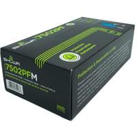 Biodegradable Disposable Gloves, X-Small, Nitrile, 2.5-mil, Powder-Free, Blue Action Paper